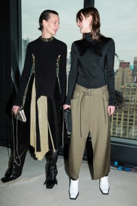 Backstage at Proenza Schouler RTW Fall 2019