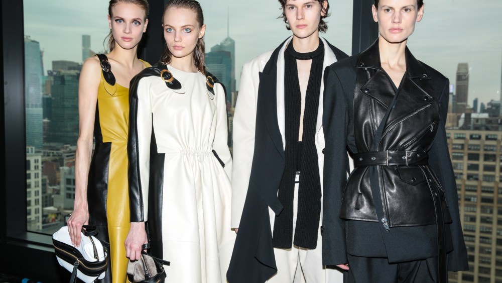 Backstage at Proenza Schouler RTW Fall 2019