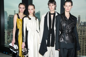Backstage at Proenza Schouler RTW Fall 2019