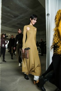 Backstage at Proenza Schouler RTW Fall 2019