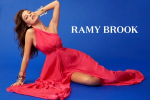 A spring image from Ramy Brook, featuring Camila Morrone.