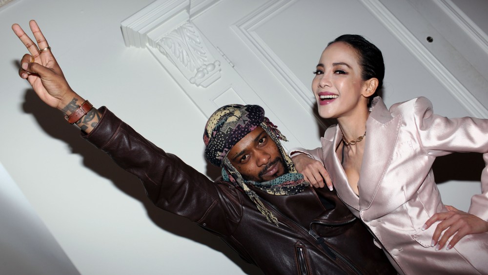 Lakeith Stanfield and Fiona Xie
