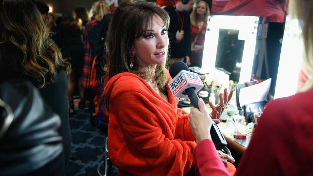 Backstage at the Red Dress Event 2019.
