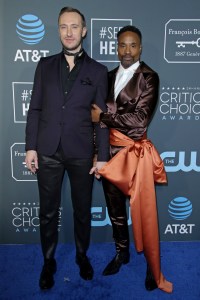 Adam Porter-Smith and Billy Porter24th Annual Critics' Choice Awards, Arrivals, Barker Hanger, Los Angeles, USA - 13 Jan 2019