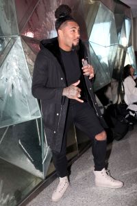 Leonard Williams in the front rowChristian Siriano show, Front Row, Fall Winter 2019, New York Fashion Week, USA - 09 Feb 2019