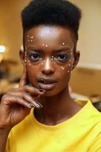 Backstage at Christian Siriano RTW Fall 2019