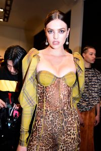 Backstage at LaQuan Smith RTW Spring 2019