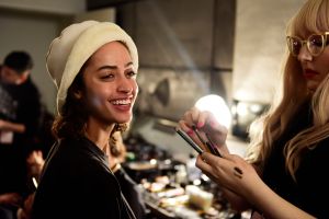 Backstage at LaQuan Smith RTW Spring 2019