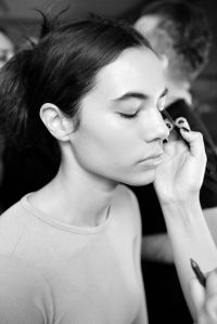 Backstage at LaQuan Smith RTW Spring 2019