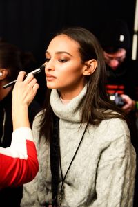 Backstage at LaQuan Smith RTW Spring 2019