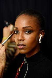 Backstage at LaQuan Smith RTW Spring 2019