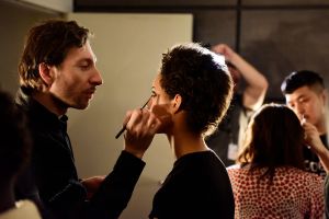Backstage at LaQuan Smith RTW Spring 2019