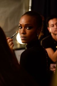 Backstage at LaQuan Smith RTW Spring 2019