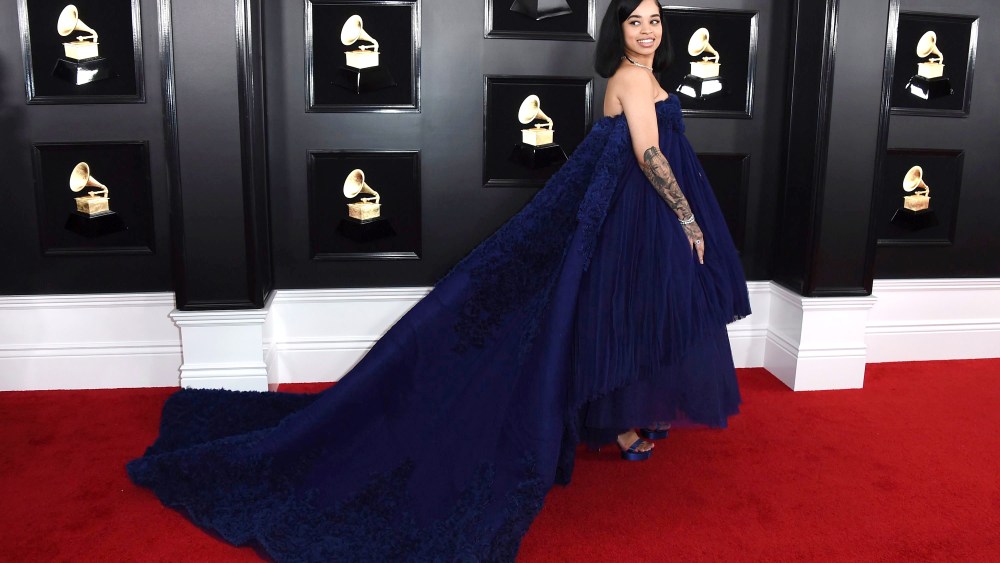 Ella Mai arrives at the 61st annual Grammy Awards at the Staples Center, in Los Angeles61st Annual Grammy Awards - Arrivals, Los Angeles, USA - 10 Feb 2019