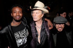 Mickey Rourke and Richie Akiva