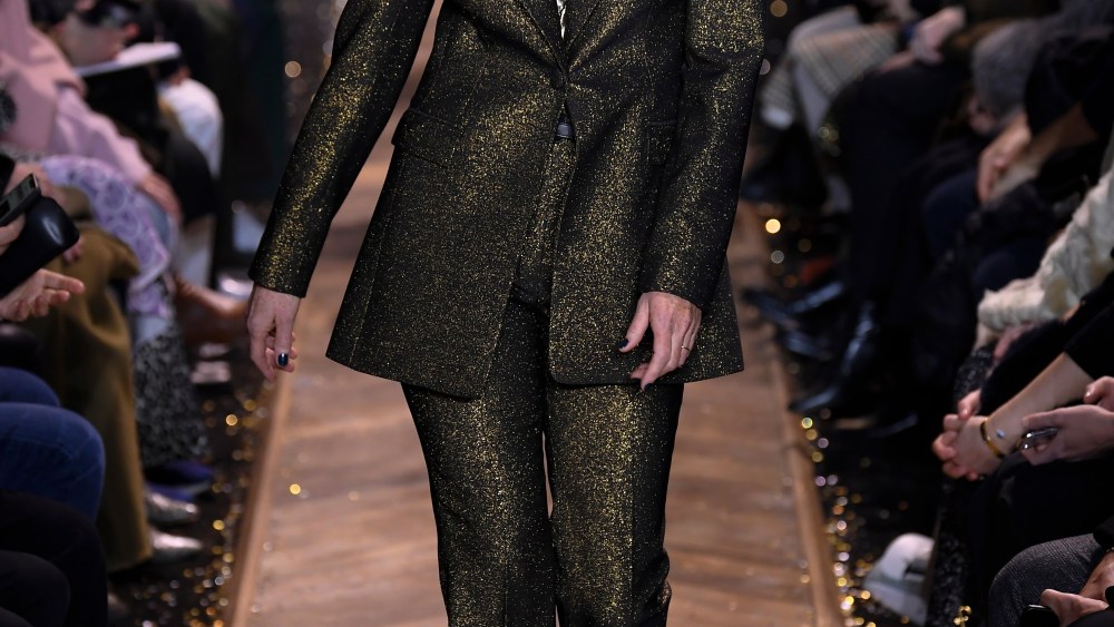 Patti Hansen on the catwalkMichael Kors show, Runway, Fall Winter 2019, New York Fashion Week, USA - 13 Feb 2019