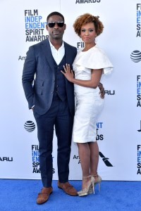 Sterling K. Brown and Ryan Michelle Bathe