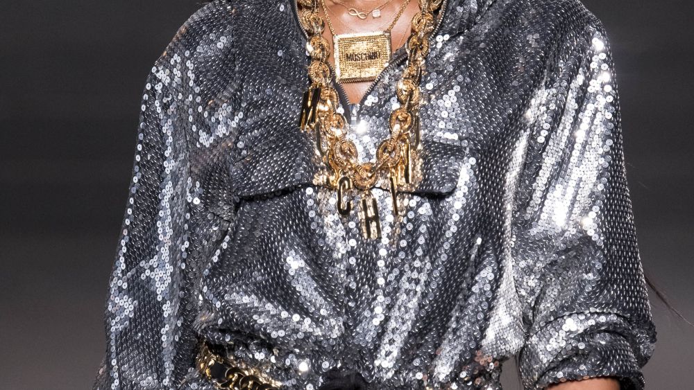 Naomi Campbell on the catwalkMoschino x H&M show, Runway, New York, USA - 24 Oct 2018