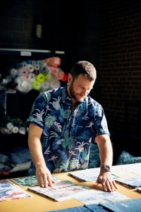 Reyn Spooner creative director Doug Burkman