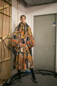 Backstage at Richard Queen RTW Fall 2019