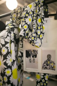 Backstage at Richard Queen RTW Fall 2019
