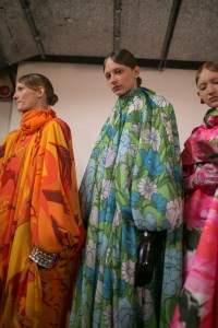 Backstage at Richard Queen RTW Fall 2019