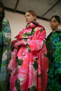 Backstage at Richard Queen RTW Fall 2019