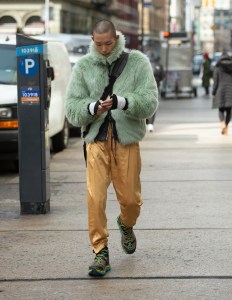 Street style at New York Fashion Week Men's Fall 2019