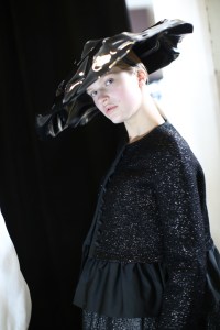 Model backstageRochas show, Backstage, Fall Winter 2019, Paris Fashion Week, France - 27 Feb 2019