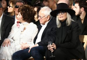 Lynda Resnick, Stewart Resnick and Diane Keaton in the front row