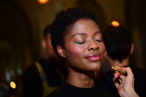 Backstage at Rosie Assoulin RTW Fall 2019