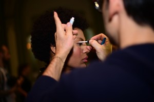 Backstage at Rosie Assoulin RTW Fall 2019