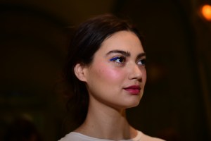 Backstage at Rosie Assoulin RTW Fall 2019