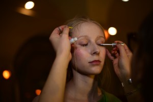 Backstage at Rosie Assoulin RTW Fall 2019