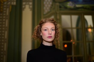 Backstage at Rosie Assoulin RTW Fall 2019