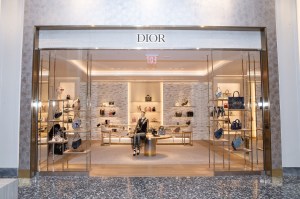 The Dior shop.