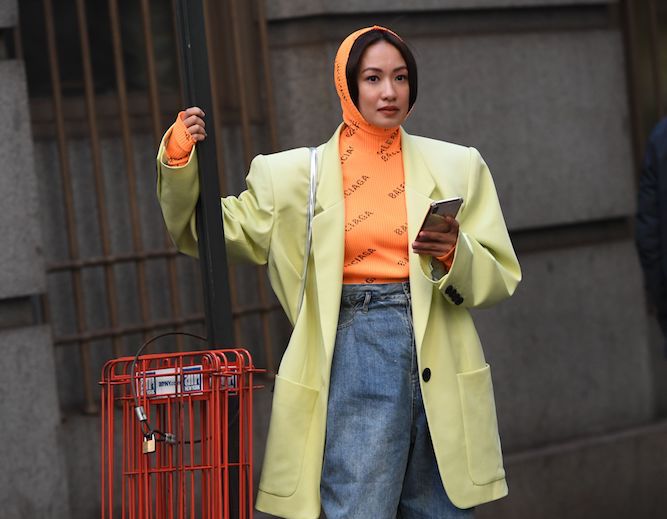 Street style at NYFW