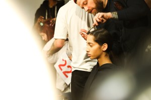 Backstage at Sies Marjan RTW Fall 2019