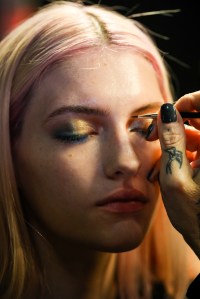 Backstage at Sies Marjan RTW Fall 2019