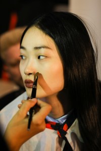 Backstage at Sies Marjan RTW Fall 2019