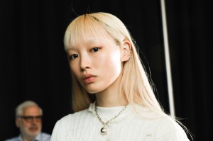 Backstage at Sies Marjan RTW Fall 2019