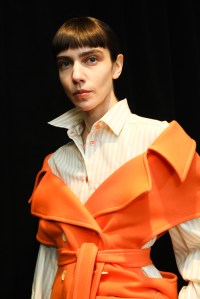 Backstage at Sies Marjan RTW Fall 2019