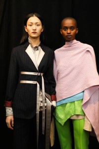 Backstage at Sies Marjan RTW Fall 2019