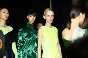Backstage at Sies Marjan RTW Fall 2019