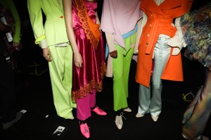 Backstage at Sies Marjan RTW Fall 2019