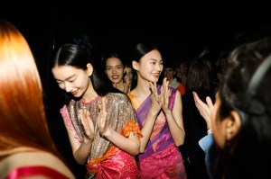 Backstage at Sies Marjan RTW Fall 2019