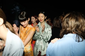 Backstage at Sies Marjan RTW Fall 2019
