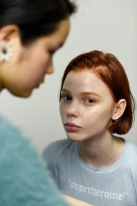 Backstage Snow Xue Gao RTW Fall 2019