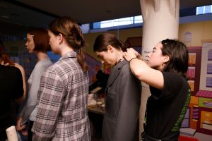 Backstage Snow Xue Gao RTW Fall 2019
