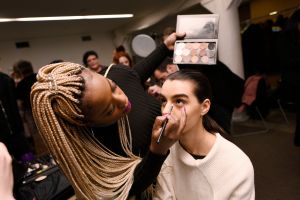 Backstage Snow Xue Gao RTW Fall 2019
